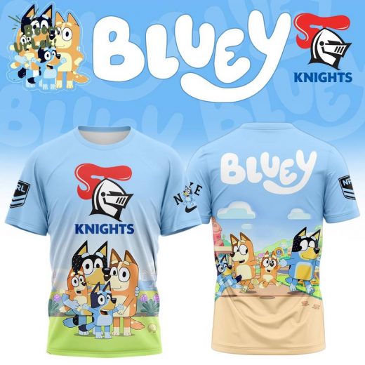 Newcastle Knights – Bluey and Bingo 2025 New Shirt
