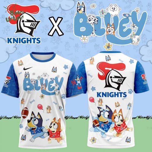 Newcastle Knights – Bluey and Bingof Tshirt