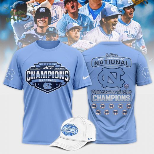 North Carolina Tar Heels 2025 ACC Baseball Conference Tournament Champions