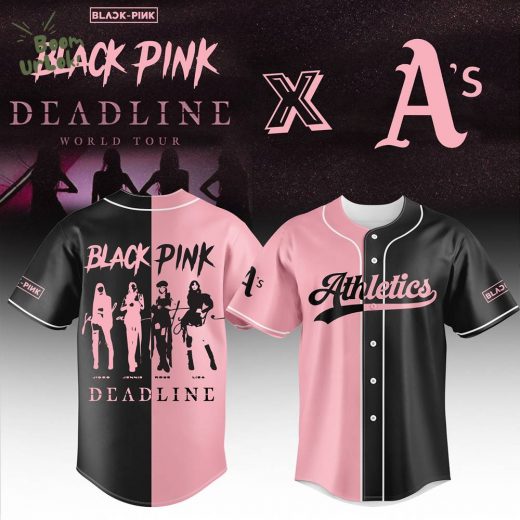 Oakland Athletics X Blackpink Baseball Jersey