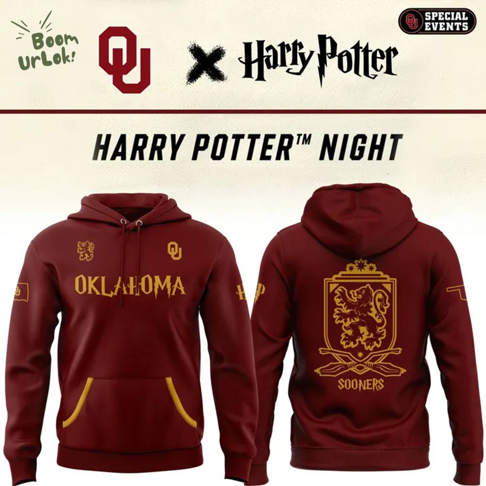 Oklahoma Sooners Harry Potter Hoodie Oklahoma Sooners Harry Potter Hoodie