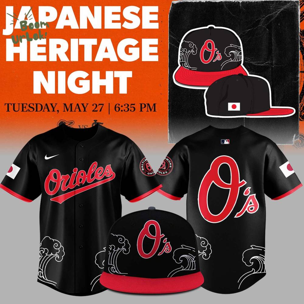 Orioles Baseball Japanese Heritage Night Jersey Orioles Baseball Japanese Heritage Night Jersey