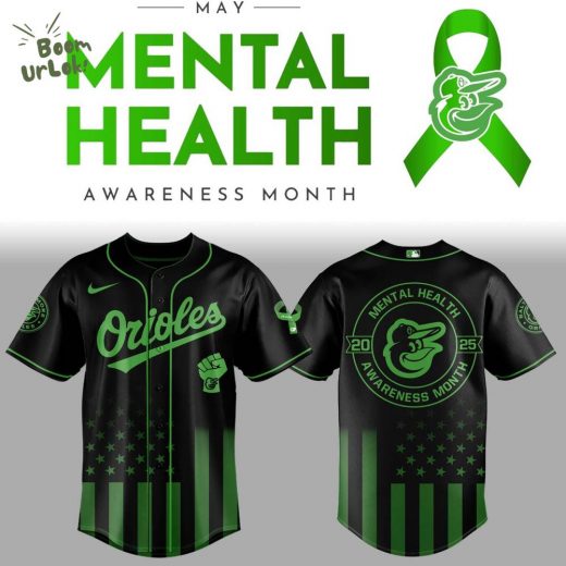 Orioles x Mental Health Awareness Month 2025 Jersey