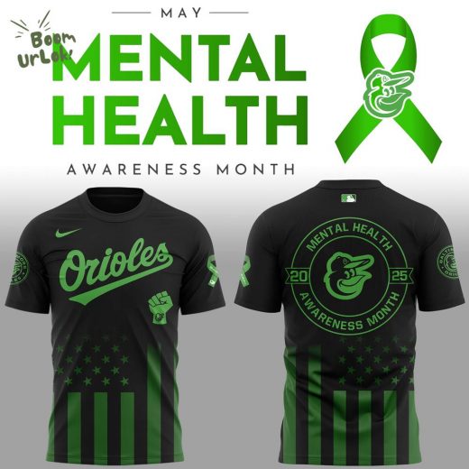Orioles x Mental Health Awareness Month 2025 Tshirt
