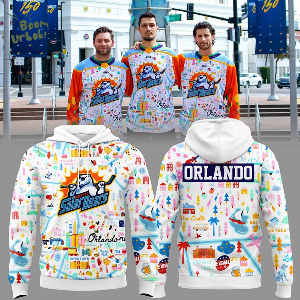Orlando Solar Bears Happy Early Birthday Hoodie Orlando Solar Bears Happy Early Birthday Hoodie