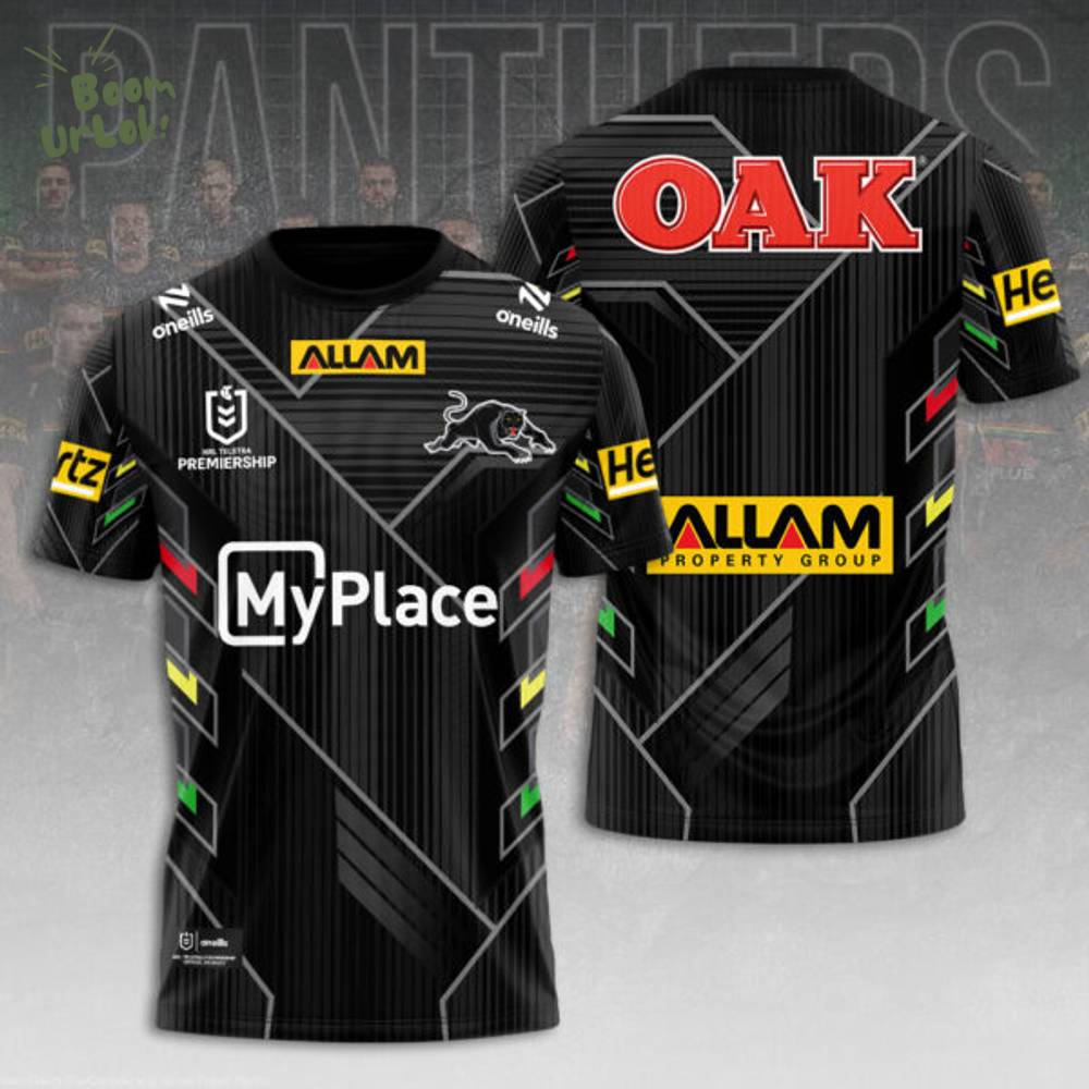 Penrith Panthers 3D Tshirt Penrith Panthers 3D Tshirt