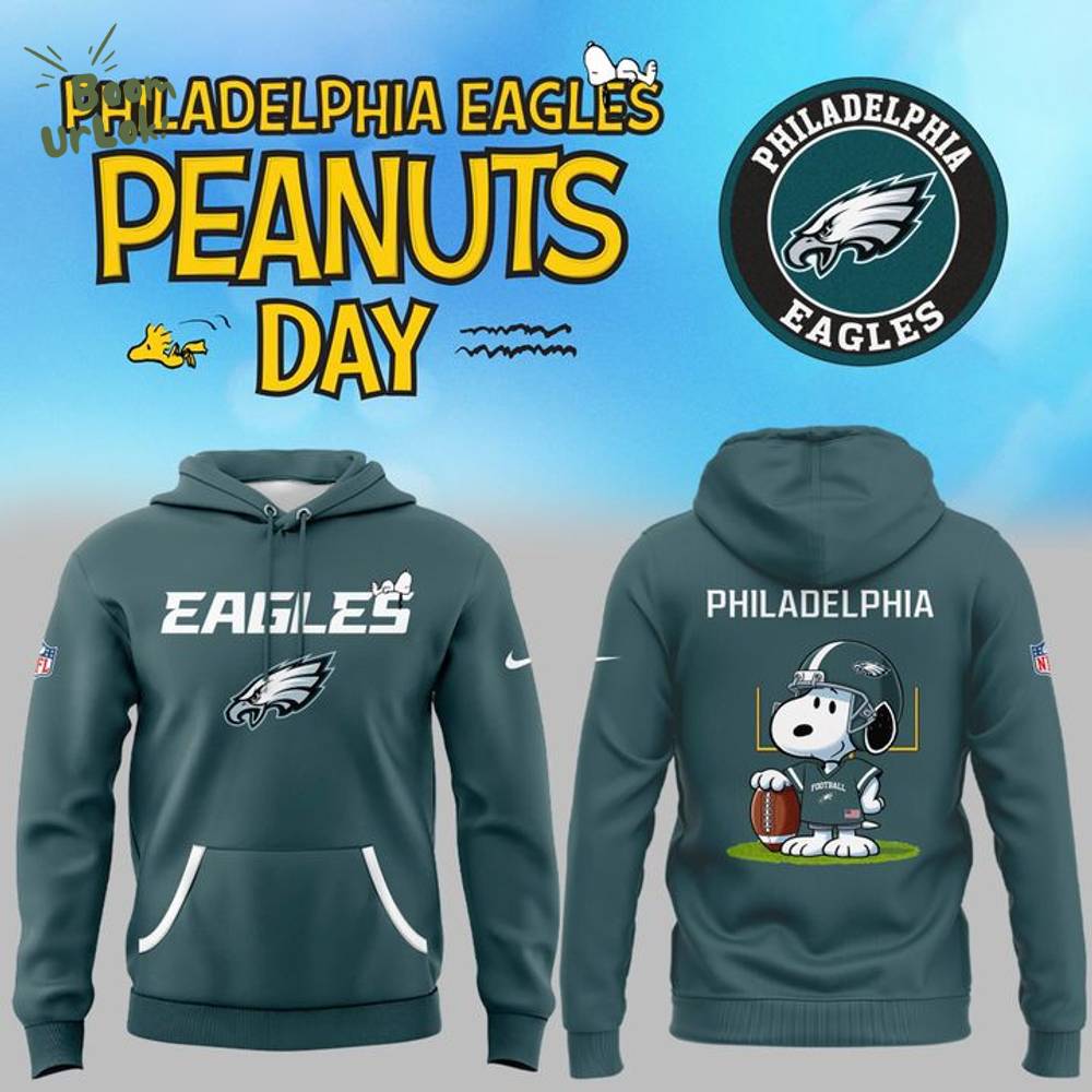 Philadelphia Eagles x Peanuts Snoopy Special Edition Hoodie Philadelphia Eagles x Peanuts Snoopy Special Edition Hoodie