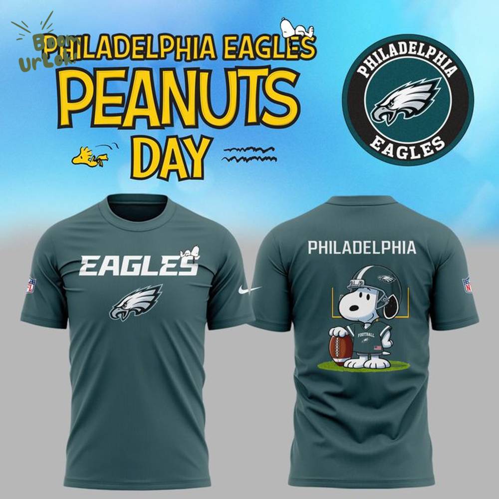 Philadelphia Eagles x Peanuts Snoopy Special Edition T-Shirt Philadelphia Eagles x Peanuts Snoopy Special Edition T-Shirt