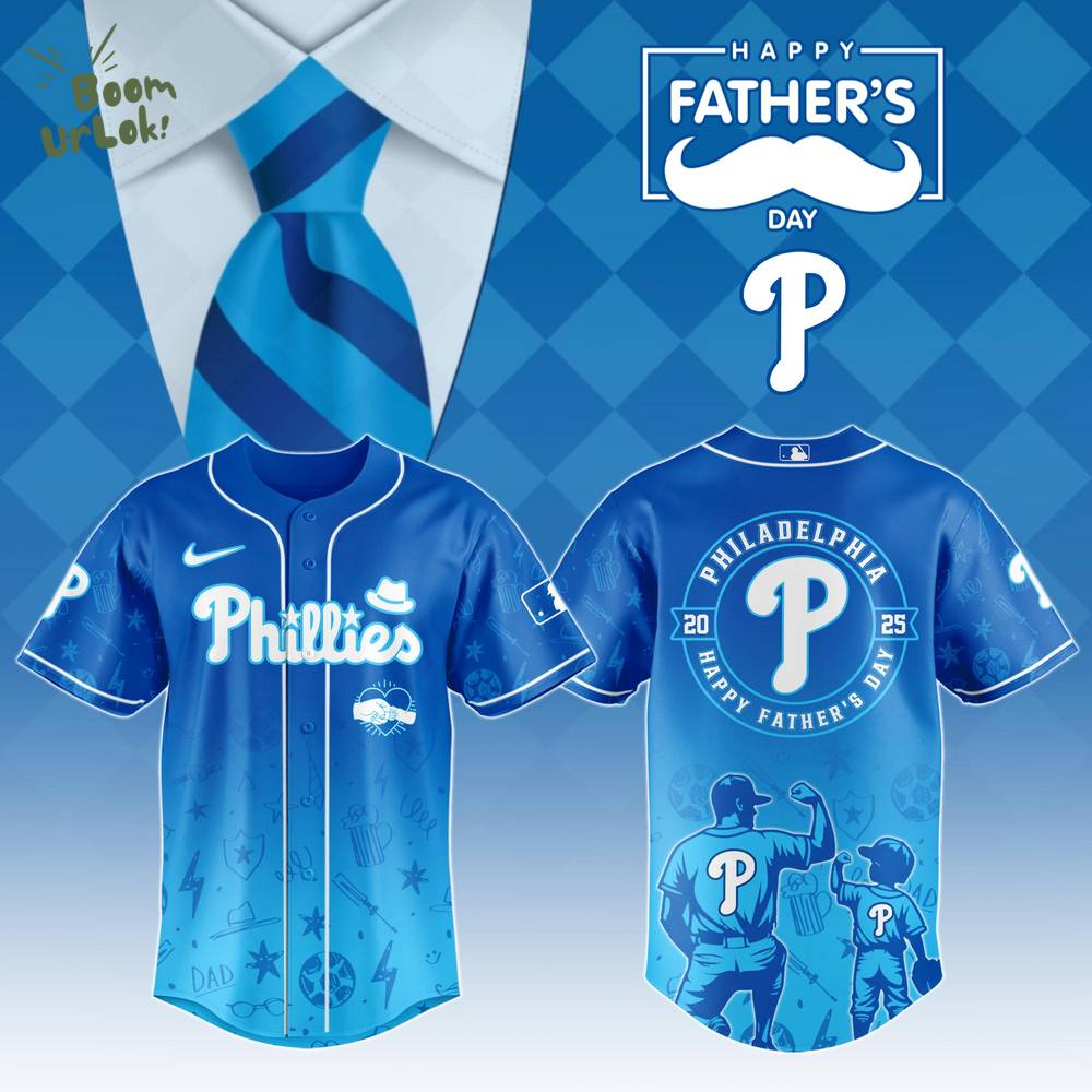 Philadelphia Phillies Special Father’s Day Limited Edition Jersey Philadelphia Phillies Special Father’s Day Limited Edition Jersey