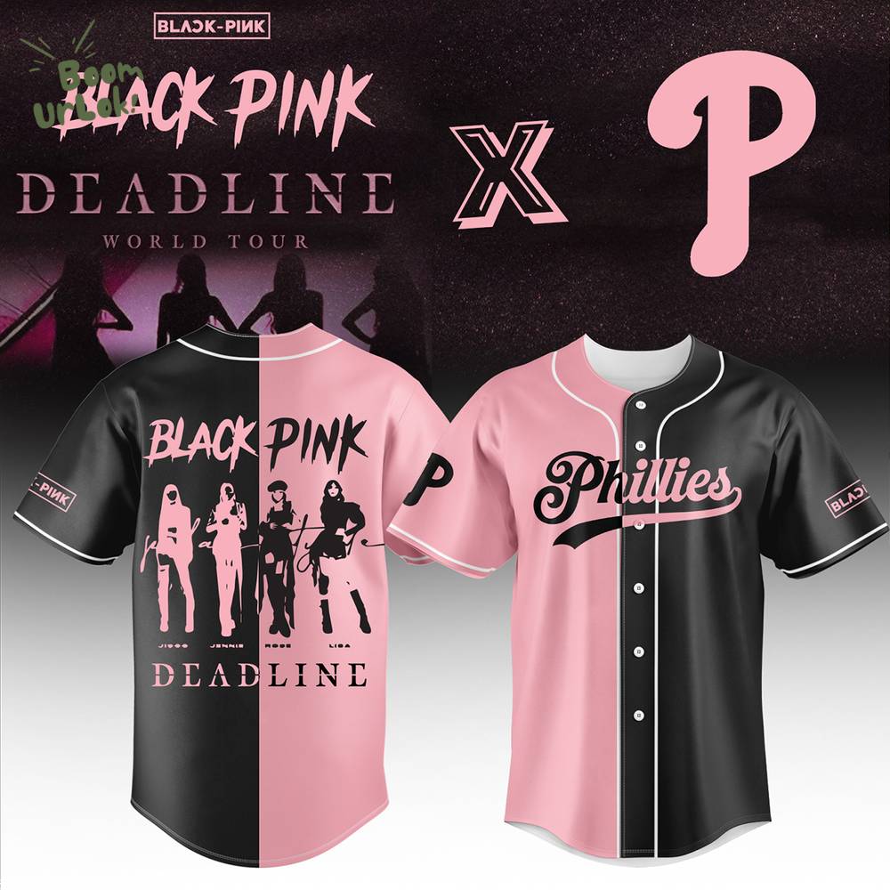 Philadelphia Phillies X Blackpink Baseball Jersey Philadelphia Phillies X Blackpink Baseball Jersey