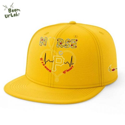 Pittsburgh Pirates Nurses Appreciation Night Yellow Jersey Flat Cap Set