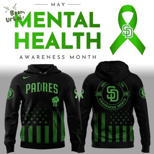 SD Padres x Mental Health Awareness Month 2025 Hoodie