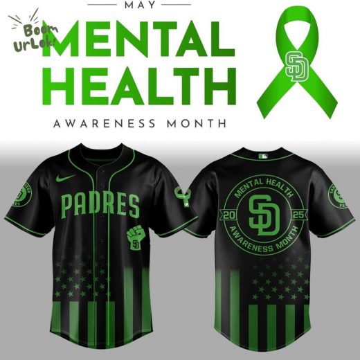 SD Padres x Mental Health Awareness Month 2025 Jersey