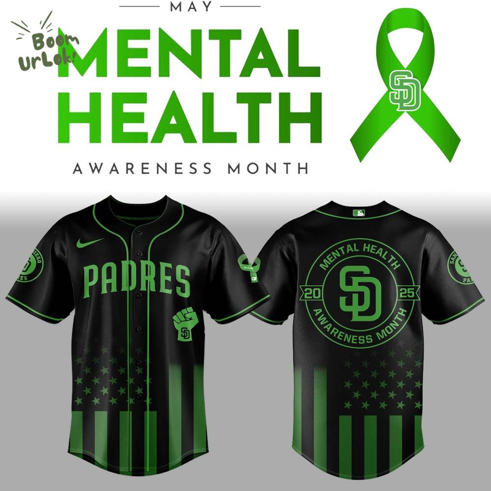 SD Padres x Mental Health Awareness Month 2025 Jersey SD Padres x Mental Health Awareness Month 2025 Jersey