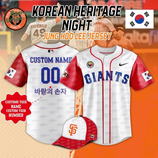 SF Giants x Korean Heritage Night at Oracle Park Jersey