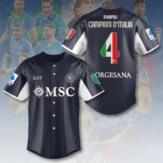 S.S.C. Napoli Baseball Jersey
