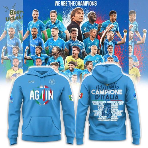 SSC Napoli Campioni d’Italia Hoodie 2024/2025