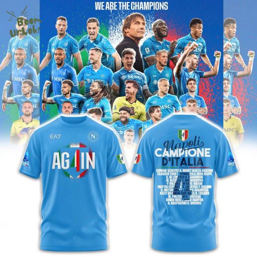 SSC Napoli Campioni d’Italia TShirt 2024/2025