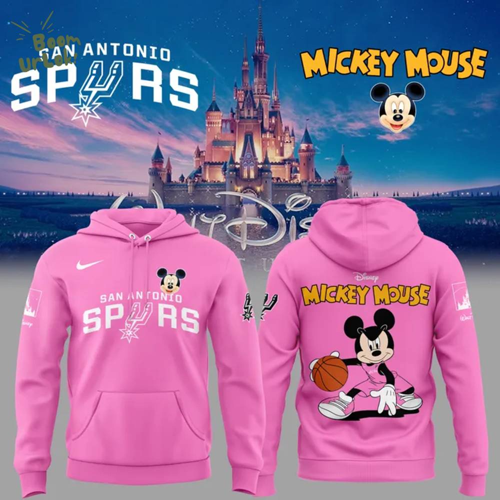 San Antonio Spurs x Mickey Mouse Hoodie Walt Disney Night San Antonio Spurs x Mickey Mouse Hoodie Walt Disney Night