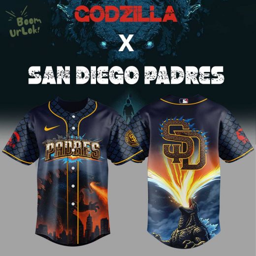 San Diego Padres Godzilla Combo Jersey