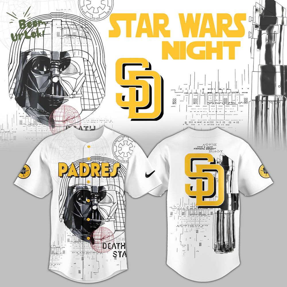 San Diego Padres x Death Wars Baseball Jersey San Diego Padres x Death Wars Baseball Jersey
