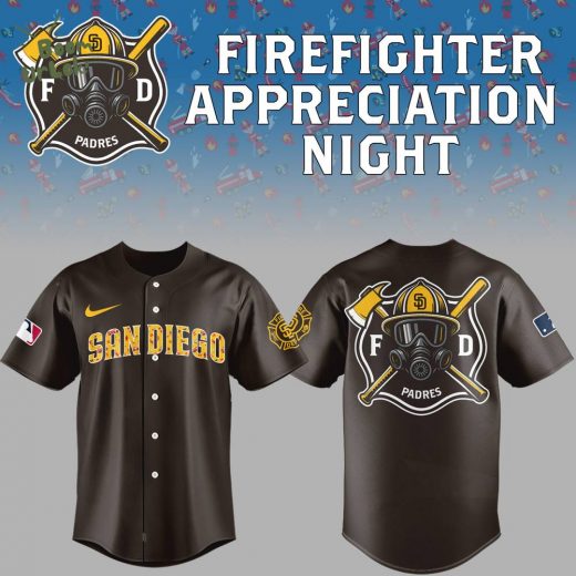 San Diego Padres x Firefighter Appreciation Night 2025 Jersey