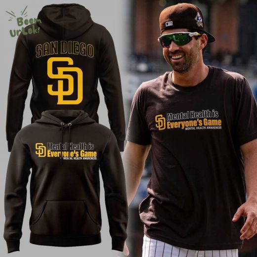 San Diego Padres x Mental Health Awareness Month 2025 Hoodie