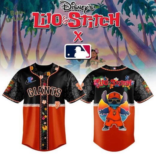 San Francisco Giants MLB x Lilo & Stitch Jersey