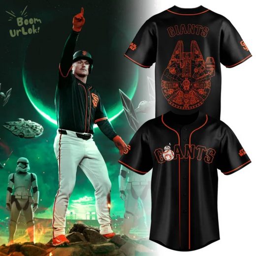 San Francisco Giants x Star Wars Special New 2025 Baseball shirt