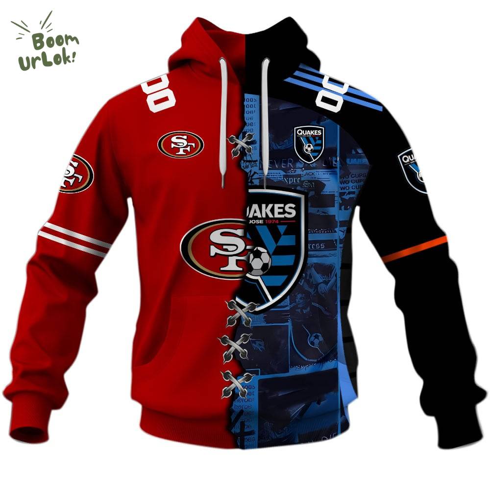 San Jose Earthquakes X San Francisco 49ers (MLS x NFL) Special Hoodie San Jose Earthquakes X San Francisco 49ers (MLS x NFL) Special Hoodie