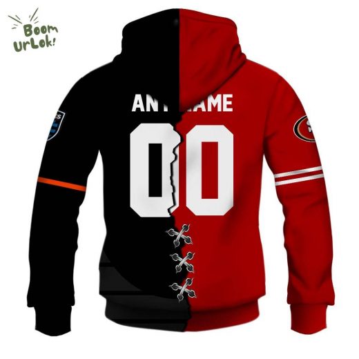 San Jose Earthquakes X San Francisco 49ers (MLS x NFL) Special Hoodie