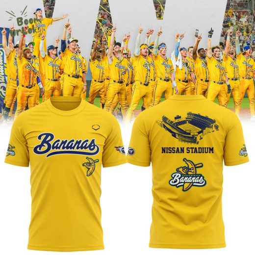 Savannah Bananas X Tennessee Titans Limited Edition 2025 Tshirt