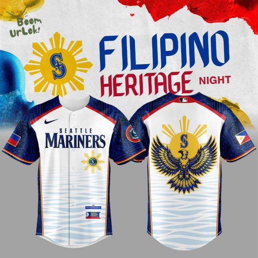 Seattle Mariners Filipino Heritage Night New Combo Jersey