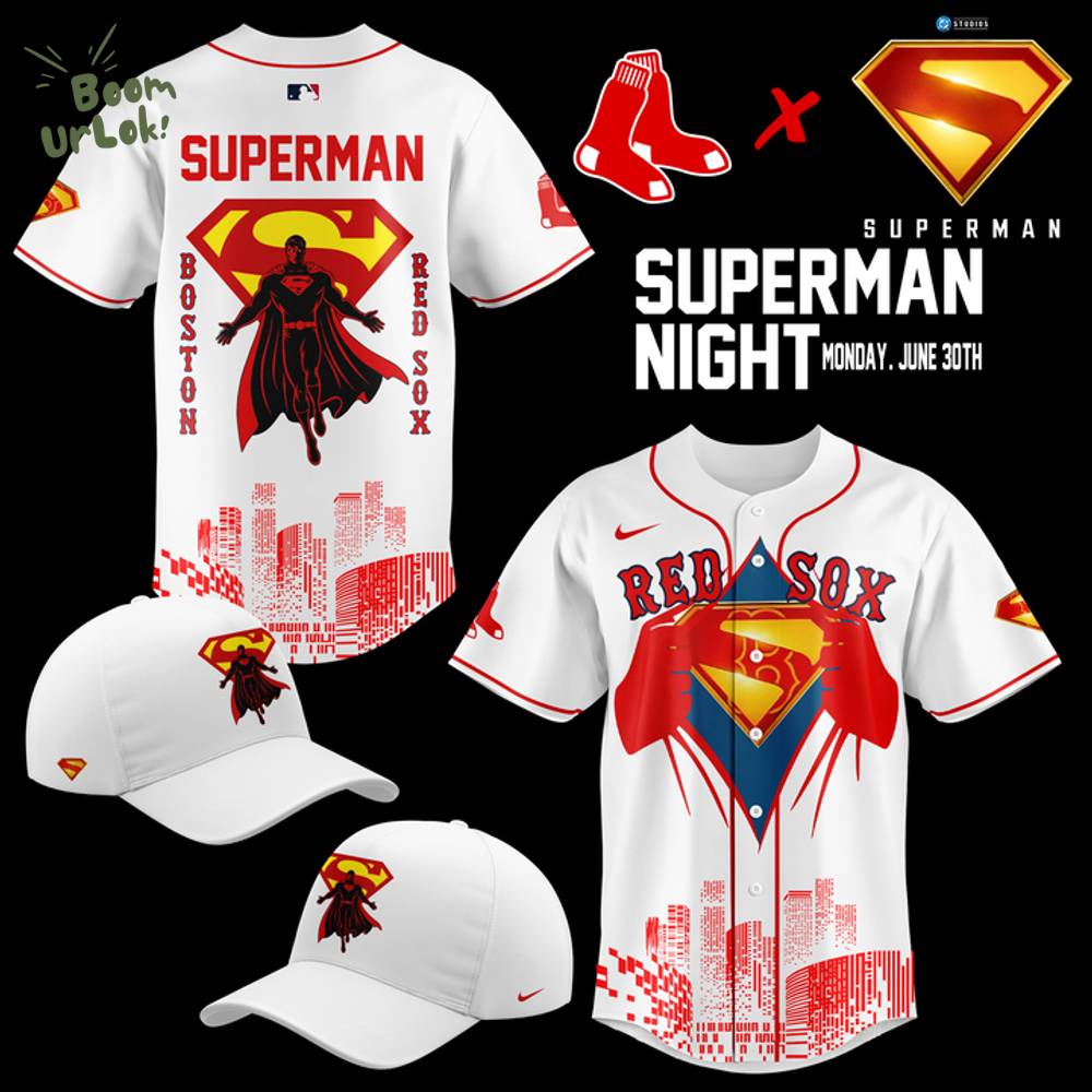 Special New Boston Red Sox x Superman Night Jersey 2025 Special New Boston Red Sox x Superman Night Jersey 2025