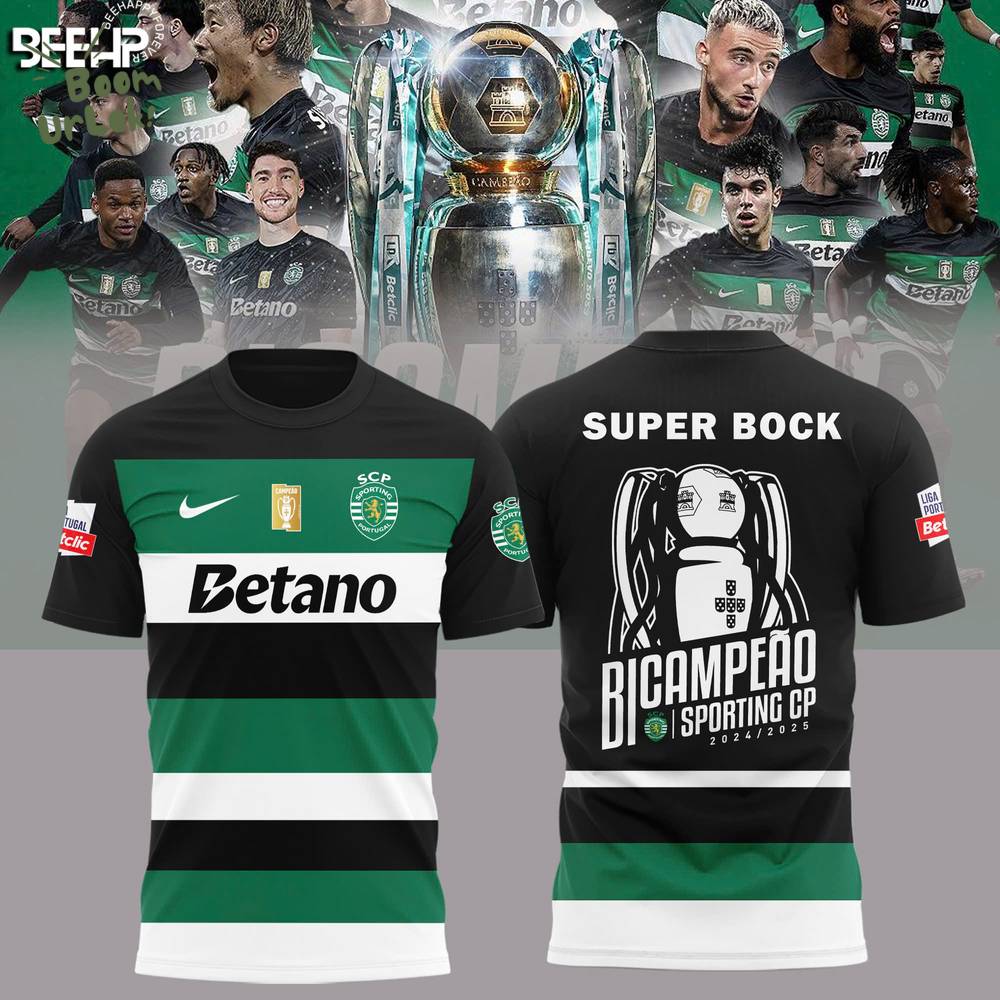 Sporting Clube de Portugal 2025 Champions Shirt Sporting Clube de Portugal 2025 Champions Shirt