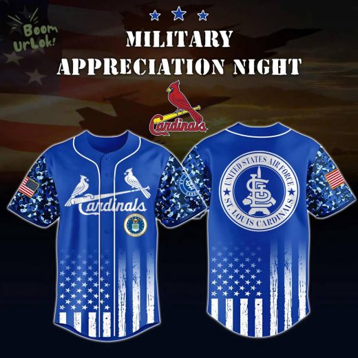 St. Louis Cardinals x US Air Force Appreciation Night Special Edition-3D Baseball Jersey