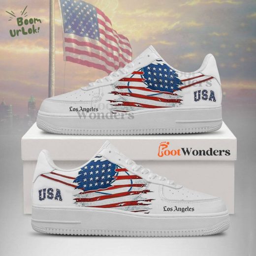 Stars and Stripes American Flag V3 – Independence Day AF1 Shoes