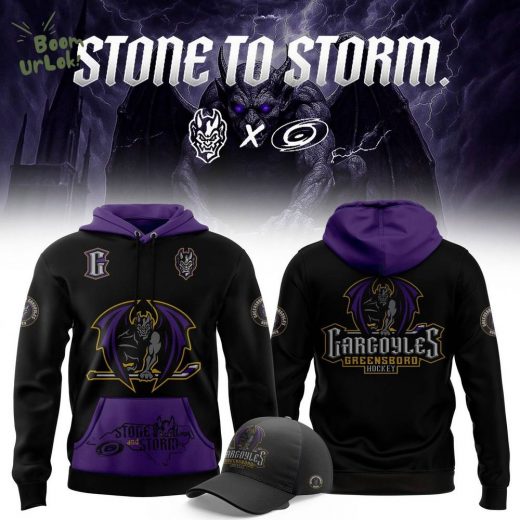 “Stone to Storm” New 2025 Special Hoodie in Black