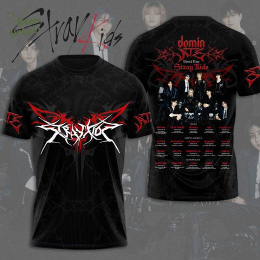 Stray Kids 3D Tshirt