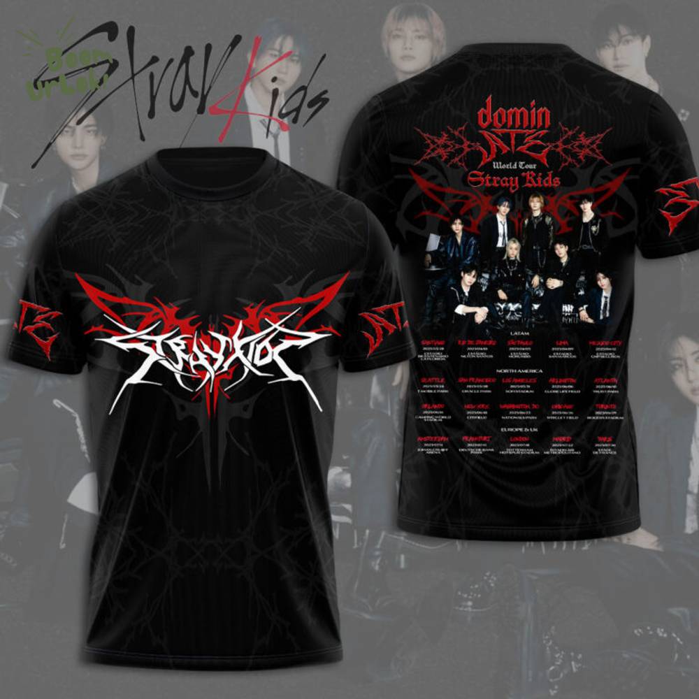 Stray Kids 3D Tshirt Stray Kids 3D Tshirt
