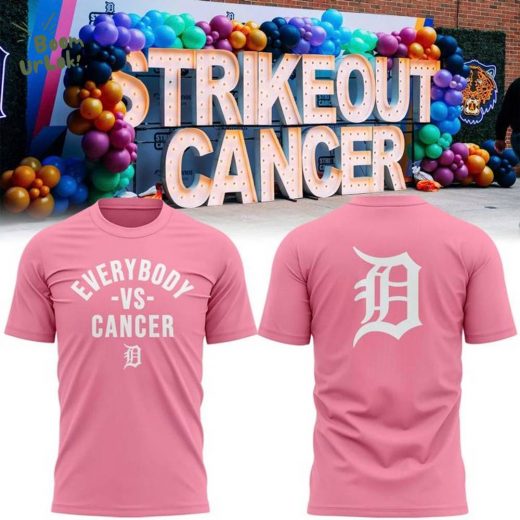 Strike Out Cancer Pink T-shirt