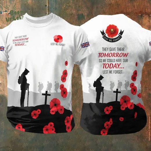 THEY GAVE THEIR TOMORROW t-shirt