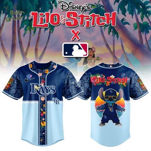 Tampa Bay Rays MLB x Lilo & Stitch Jersey