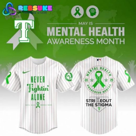 Texas Rangers MLB x Mental Health Awareness Month Jersey 2025