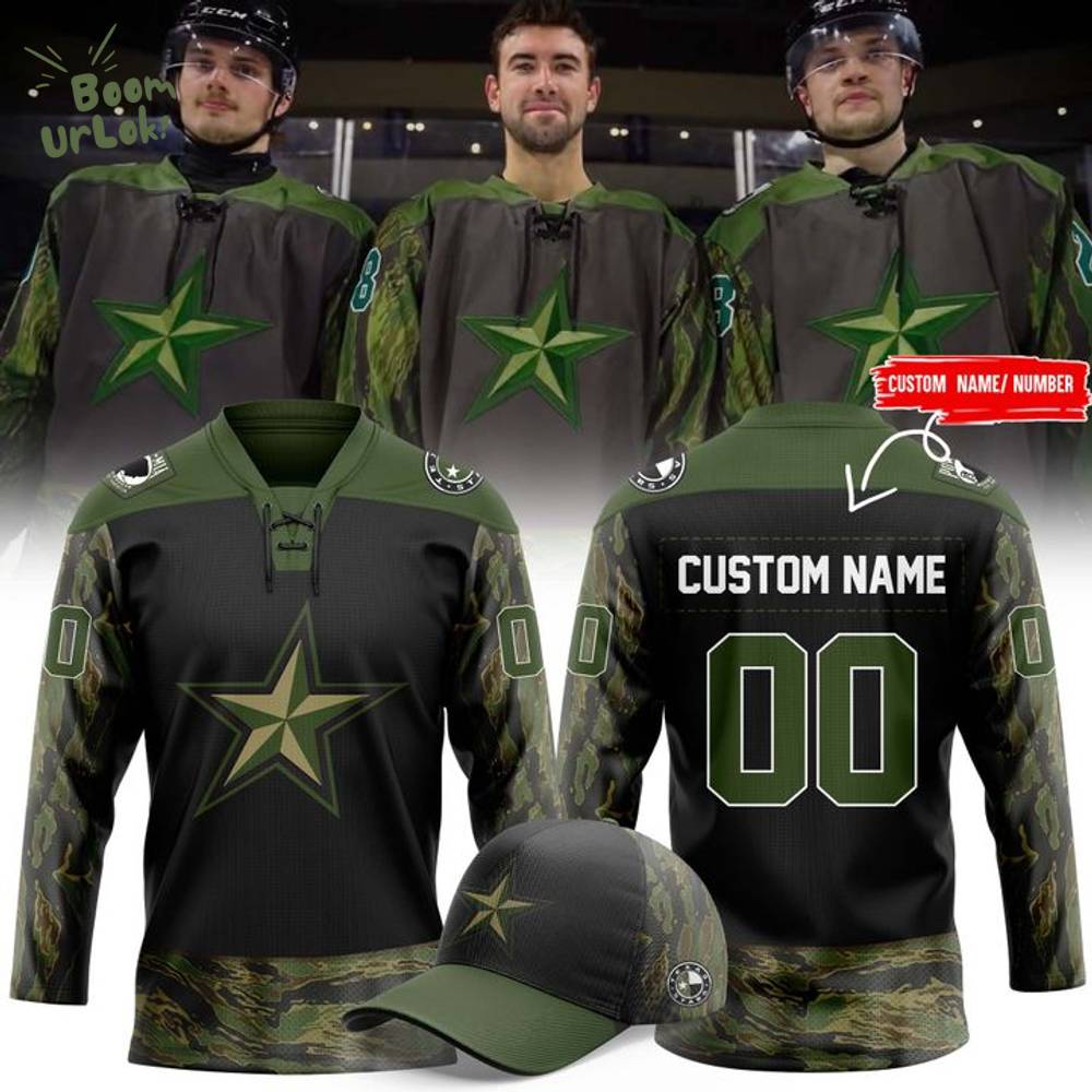 Texas Stars 2025 Military Appreciation jerseys Texas Stars 2025 Military Appreciation jerseys