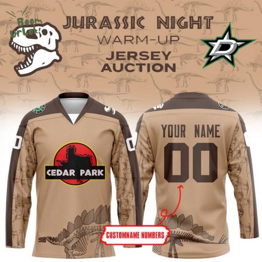 Texas Stars Jurassic Night jersey