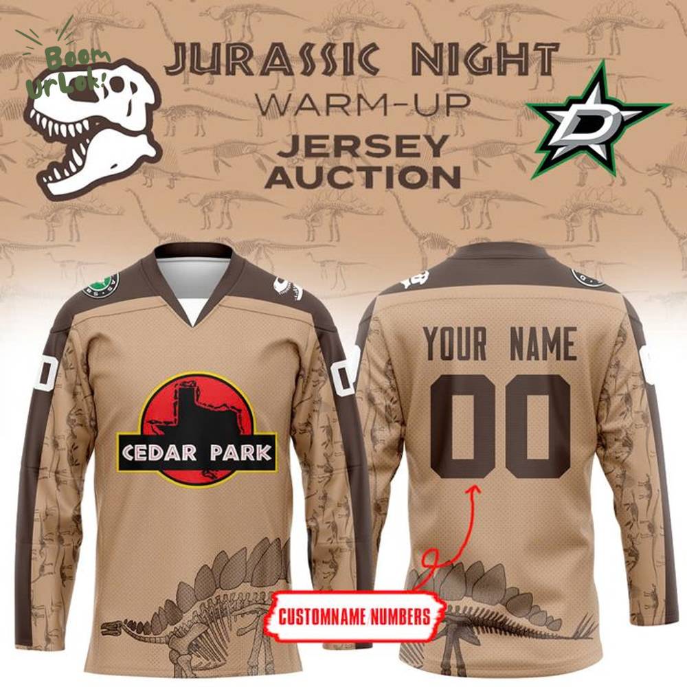 Texas Stars Jurassic Night jersey Texas Stars Jurassic Night jersey