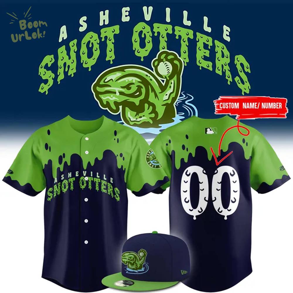 The Asheville Tourists Snot Otters Replica Jersey The Asheville Tourists Snot Otters Replica Jersey
