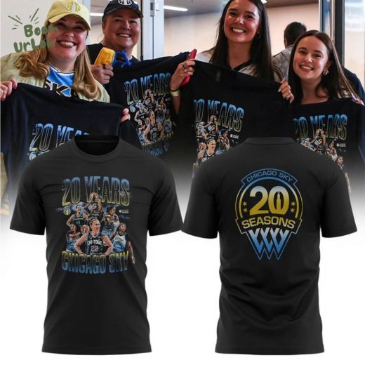 The Chicago Sky Special Edition 20 Years T-shirt