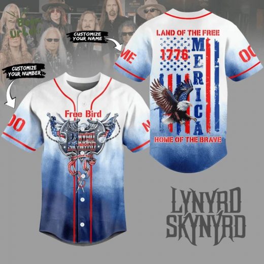 The Lynyrd Skynyrd “1776 America” Personalized Jersey